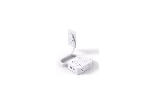 G Seller Daiyo 4 Way 5 Way 6 Way Elegant Surge Protector Power Extension Socket Strip with 2 Meter power Cord